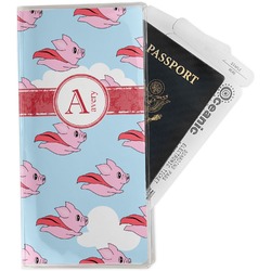 Flying Pigs Travel Document Holder