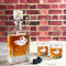 Flying Pigs Whiskey Decanters - 26oz Rect - LIFESTYLE