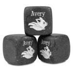 Flying Pigs Whiskey Stone Set - Set of 3 (Personalized)