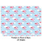 Flying Pigs Wrapping Paper Sheet - Double Sided - Front