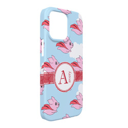 Flying Pigs iPhone Case - Plastic - iPhone 13 Pro Max (Personalized)