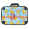 Rubber Duckies & Flowers 18" Laptop Briefcase - FRONT