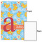 Rubber Duckies & Flowers 20x30 - Matte Poster - Front & Back