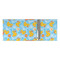 Rubber Duckies & Flowers 3 Ring Binders - Full Wrap - 3" - OPEN INSIDE