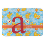 Rubber Duckies & Flowers Anti-Fatigue Kitchen Mat (Personalized)