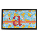 Rubber Duckies & Flowers Bar Mat - Small (Personalized)