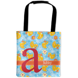 Rubber Duckies & Flowers Auto Back Seat Organizer Bag (Personalized)