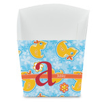 Rubber Duckies & Flowers French Fry Favor Boxes (Personalized)