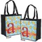 Rubber Duckies & Flowers Grocery Bag - Apvl