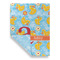 Rubber Duckies & Flowers House Flags - Double Sided - FRONT FOLDED