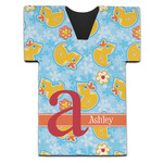 Rubber Duckies & Flowers Jersey Bottle Cooler (Personalized)