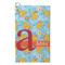 Rubber Duckies & Flowers Microfiber Golf Towels - Small - FRONT