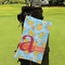 Rubber Duckies & Flowers Microfiber Golf Towels - Small - LIFESTYLE