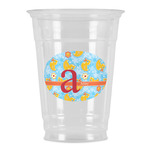 Rubber Duckies & Flowers Party Cups - 16oz (Personalized)