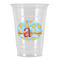 Rubber Duckies & Flowers Party Cups - 16oz - Front/Main