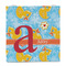 Rubber Duckies & Flowers Party Favor Gift Bag - Matte - Front