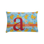 Rubber Duckies & Flowers Pillow Case - Standard (Personalized)