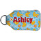 Rubber Duckies & Flowers Sanitizer Holder Keychain - Small (Back)