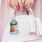 Rubber Duckies & Flowers Sanitizer Holder Keychain - Small (LIFESTYLE)