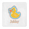 Rubber Duckies & Flowers Decorative Paper Napkins (Personalized)