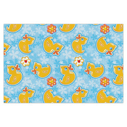 Rubber Duckies & Flowers X-Large Tissue Papers Sheets - Heavyweight