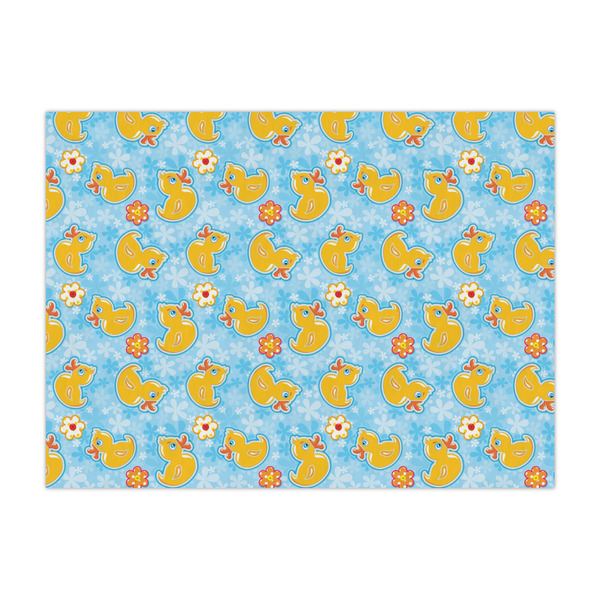 Custom Rubber Duckies & Flowers Large Tissue Papers Sheets - Lightweight