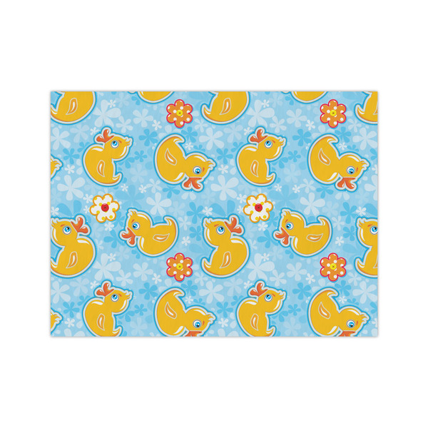 Custom Rubber Duckies & Flowers Medium Tissue Papers Sheets - Lightweight