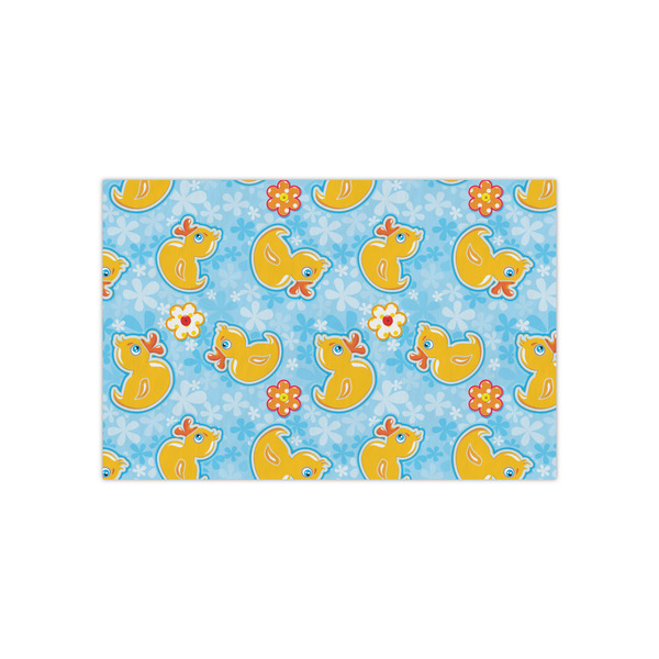 Custom Rubber Duckies & Flowers Small Tissue Papers Sheets - Lightweight