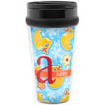 Rubber Duckies & Flowers Acrylic Travel Mug without Handle (Personalized)