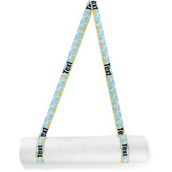 Rubber Duckies & Flowers Yoga Mat Strap (Personalized)