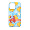 Rubber Duckies & Flowers iPhone 13 Mini Case - Back