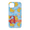 Rubber Duckies & Flowers iPhone 14 Case - Back