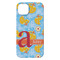 Rubber Duckies & Flowers iPhone 14 Plus Case - Back