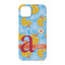 Rubber Duckies & Flowers iPhone 14 Pro Case - Back