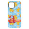 Rubber Duckies & Flowers iPhone 15 Plus Tough Case - Back