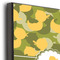 Rubber Duckie Camo 12x12 Wood Print - Closeup