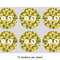 Rubber Duckie Camo 3" Multipurpose Round Labels - Sheet