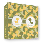 Rubber Duckie Camo 3 Ring Binder - Full Wrap - 3" (Personalized)