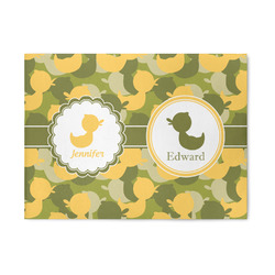 Rubber Duckie Camo 5' x 7' Indoor Area Rug (Personalized)