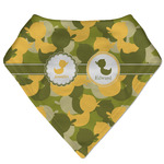 Rubber Duckie Camo Bandana Bib (Personalized)