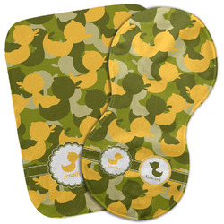 Rubber Duckie Camo Burp Cloth (Personalized)