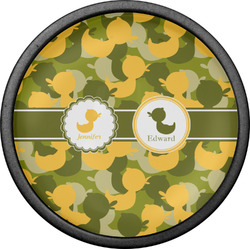 Rubber Duckie Camo Cabinet Knob (Black) (Personalized)