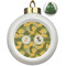 Rubber Duckie Camo Ceramic Christmas Ornament - Xmas Tree (Front View)