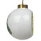 Rubber Duckie Camo Ceramic Christmas Ornament - Xmas Tree (Side View)