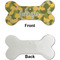 Rubber Duckie Camo Ceramic Flat Ornament - Bone Front & Back Single Print (APPROVAL)