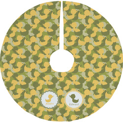 Rubber Duckie Camo Tree Skirt (Personalized)