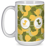 Rubber Duckie Camo 15 Oz Coffee Mug - White (Personalized)