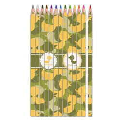 Rubber Duckie Camo Colored Pencils (Personalized)