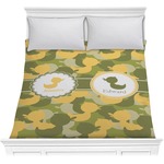 Rubber Duckie Camo Comforter - Full / Queen (Personalized)