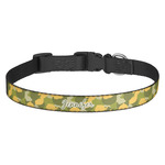 Rubber Duckie Camo Dog Collar - Medium (Personalized)